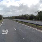 The A303 in Andover