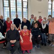 Photo's from Andover Methodist Church's Valentines lunch