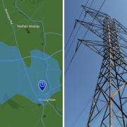Homes and businesses in the Broughton area are without power