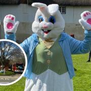 Sutton Scotney Fire Station held its first Easter egg hunt