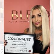 Ashlie Simpson is a finalist in the UK Hair and Beauty Awards