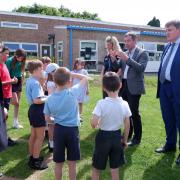 The project was officially opened by Kit Malthouse MP and Southern Water CEO Lawrence Gosden