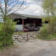 Retrospective planning was granted for the barn opposite the Wyke Down Pub and Restaurant near Picket Piece.
