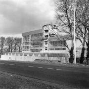 Twinings factory on the Walworth Industrial Estate, Andover under construction in 1966. Photo from the John Marchment collection.