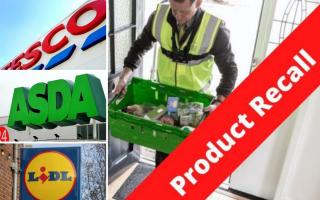 UK supermarkets including Asda, Tesco, Lidl and Aldi have issued 'do not eat' warnings