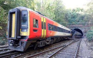 This South Western Railway train crashed into a Great Western Railway service.
