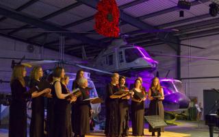 Middle Wallop and Andover Military Wives Choir will perform at the Army Flying Museum