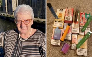 Iris Andersen is campaigning to stop young people using vapes