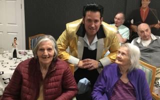 Care home transformed into Graceland as residents celebrate Elvis' birthday