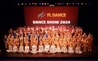 FL Dance Club members after their dazzling show at The Lights