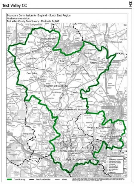 New Test Valley constituency could be formed 